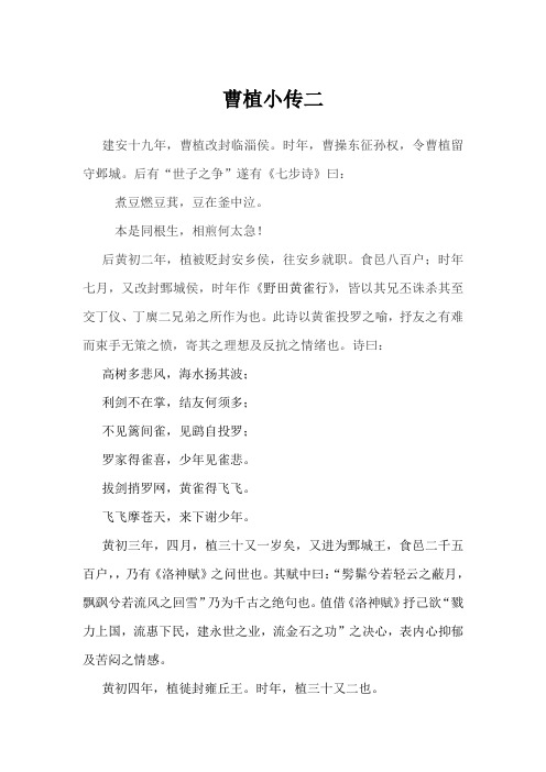 曹植小传2