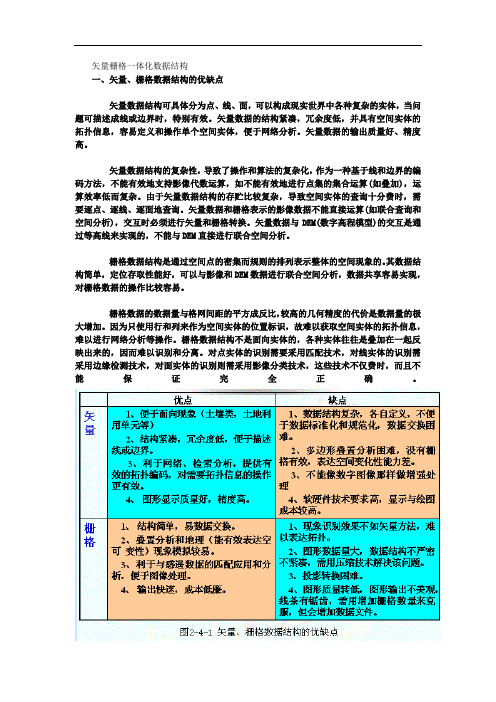 矢量栅格一体化数据结构