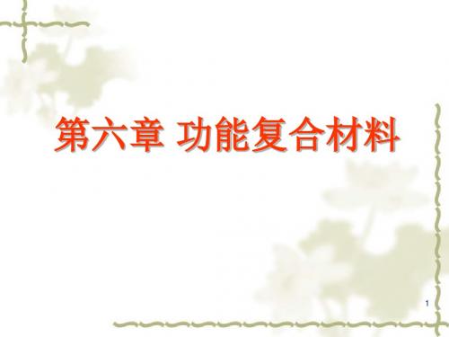 复合材料 第六章 功能复合材料