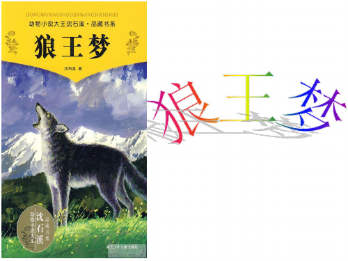 狼王梦ppt