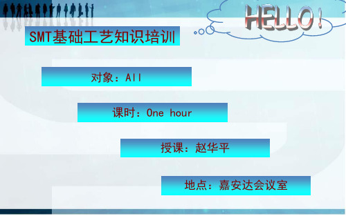 SMT基础工艺知识培训讲义