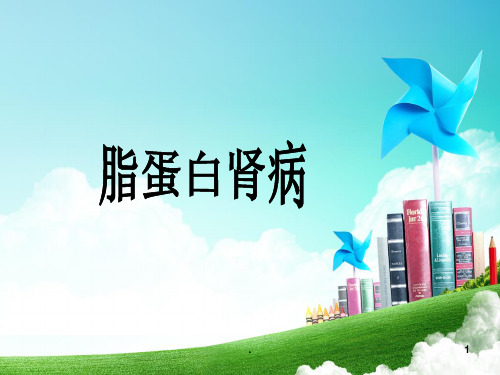脂蛋白肾病ppt课件