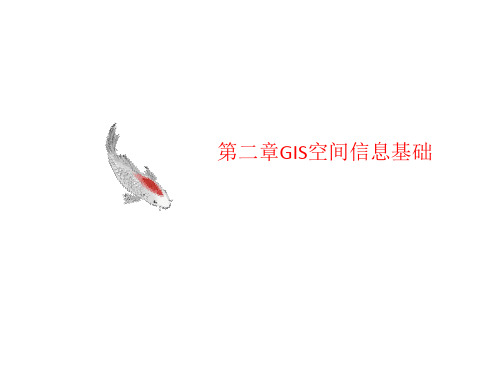 第二章GIS讲义空间信息基础