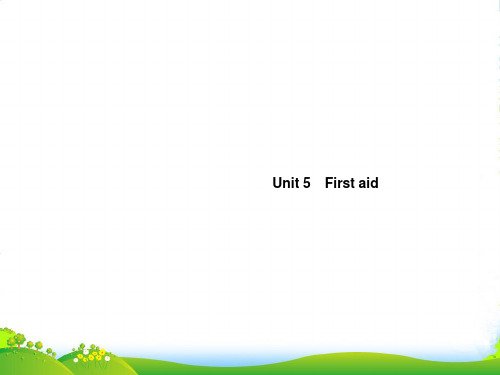 版高考英语总复习(人教)课件：必修五+Unit+5 First+aid+(共29张PPT)