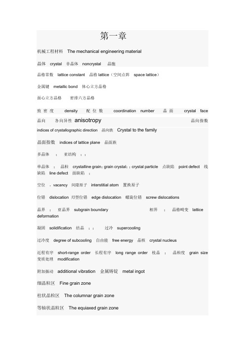 南航专业英语(复试  )