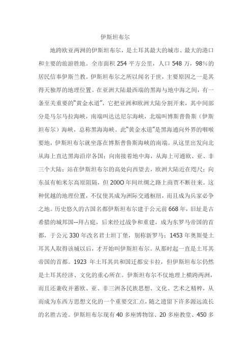伊斯坦布尔