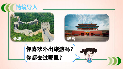 人教版数学六年级下册第2课时 北京五日游课件