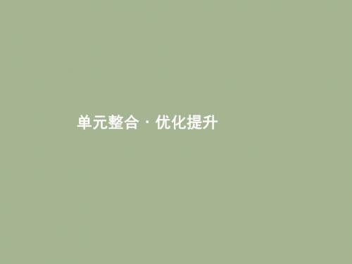 2019届岳麓版高考历史大一轮精品复习课件：选修3单元提升