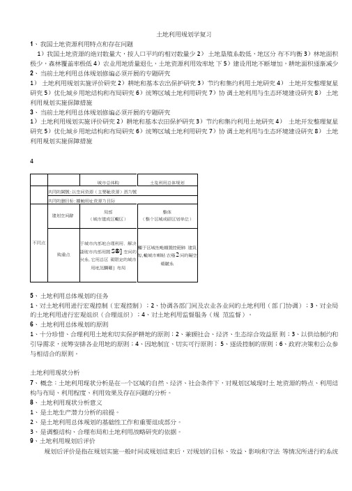 土地利用规划学复习.doc