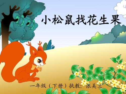 26小松鼠找花生果