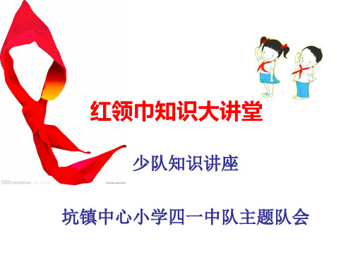 红领巾大讲堂——少队知识讲座