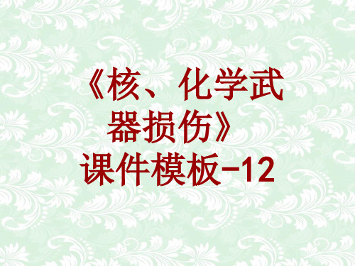 核、化学武器损伤课件模板-012(共15)