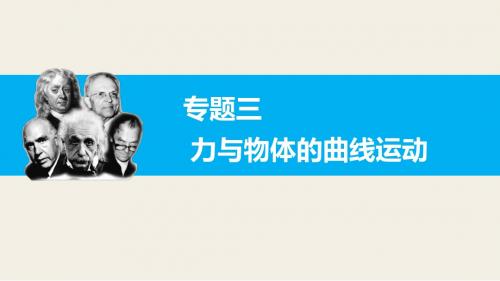 【步步高】2016版高考物理(全国通用)专题三力与物体的曲线运动第3讲 电学中的曲线运动