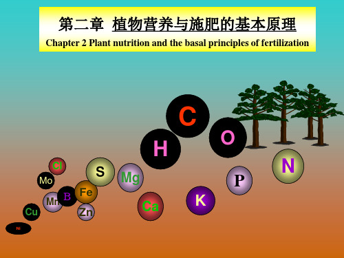 植物营养学：第二章 植物营养与施肥的基本原理