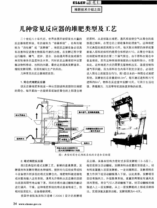 几种常见反应器的堆肥类型及工艺