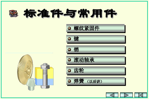 机械制图：标准件及常用件(2)