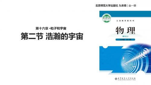 九年级全册物理公开课-16.2浩瀚的宇宙课件 北师大版