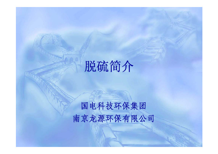 脱硫技术培训教材1