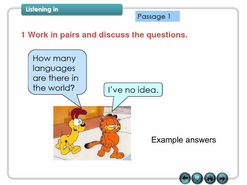 Listening_in 视听说 Book 4  Unit 9 Words of wisdom 教学课件