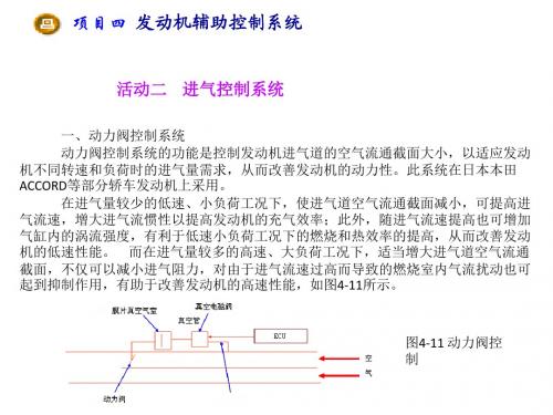 课题五,进气控制