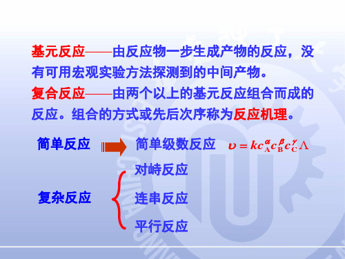 物理化学典型复杂反应