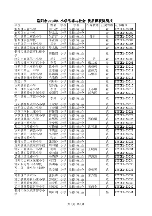 小学品德