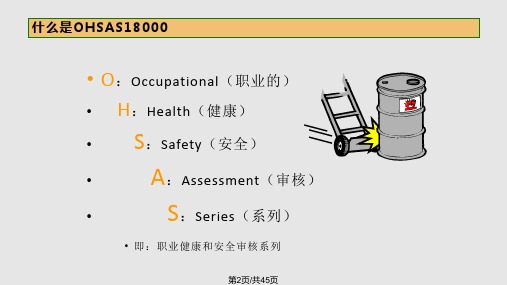 OHSAS职业安全卫生管理体系通用知识