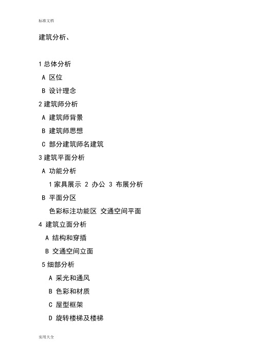vitrahaus解析汇报