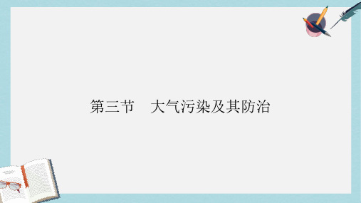 人教版高中地理选修6第二章第三节《大气污染及其防治》ppt课件1