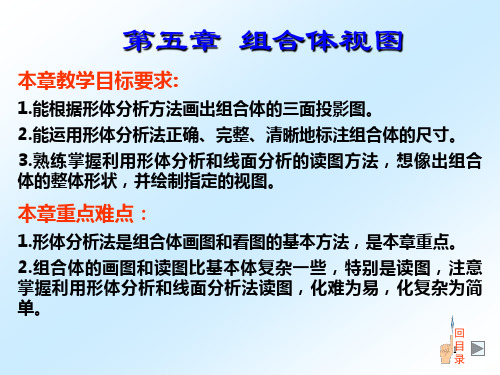 五组合体视图PPT课件