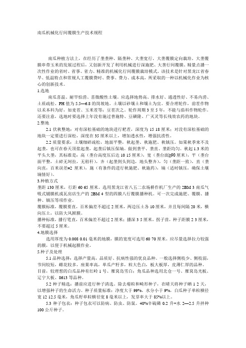 白瓜子高产栽培技术