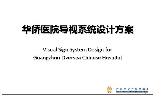 N2华侨医院导视系统设计方案ppt课件