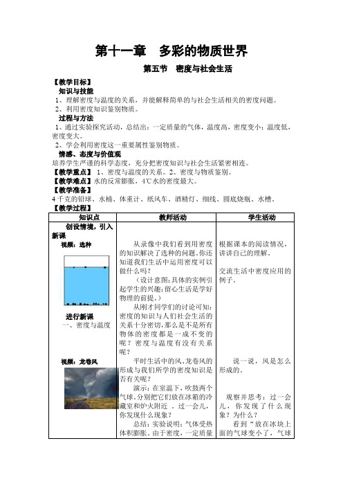 第五节  密度与社会生活