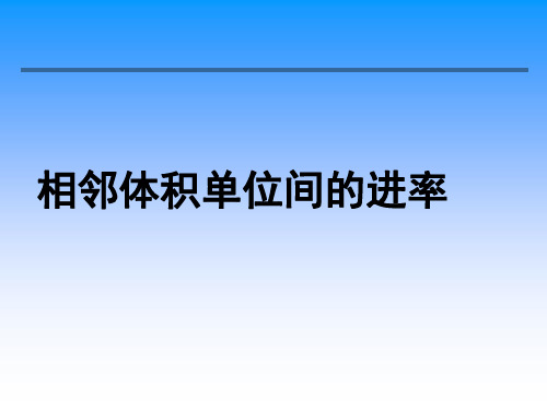 六年级上册数学课件-1.7 相邻体积单位间的进率苏教版(共15张PPT)