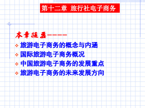 第十二章旅行社电子商务.pptx