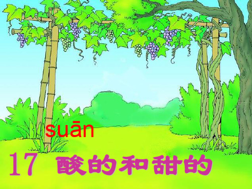 17酸的和甜的(修改)