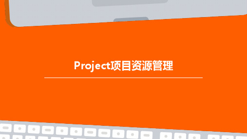 project项目资源管理