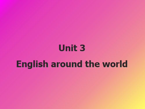 仁爱版英语九年级上册Unit 3 Topic 3 Section C 课件