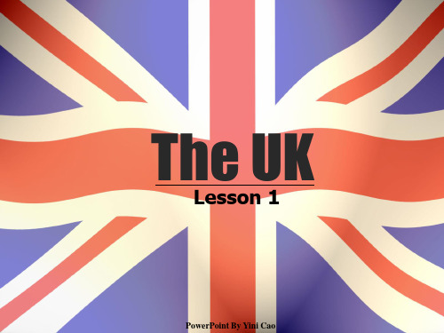 Lesson 1 The UK解读