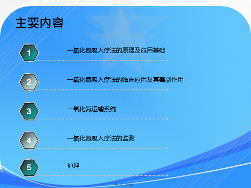 一氧化氮吸入疗法在儿科的应用