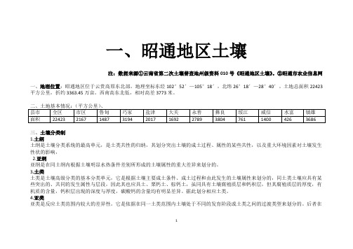 昭通地区土壤