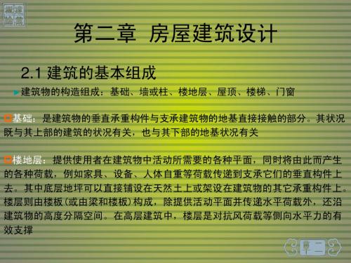 建筑概论-第二章