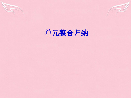 高三政治一轮复习 经济生活 第4单元 单元整合归纳课件(广东专用)