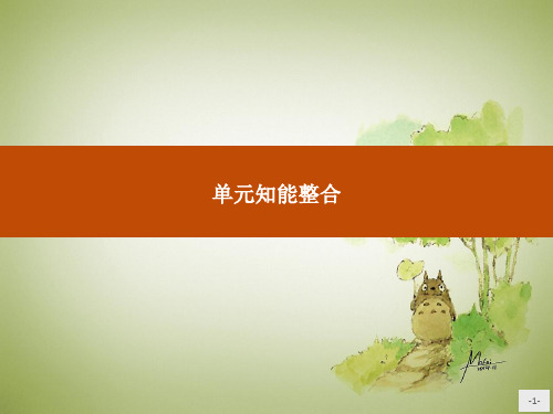 高一语文课件第二单元 古代记叙散文 