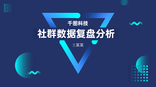 企业社群运营报告PPT