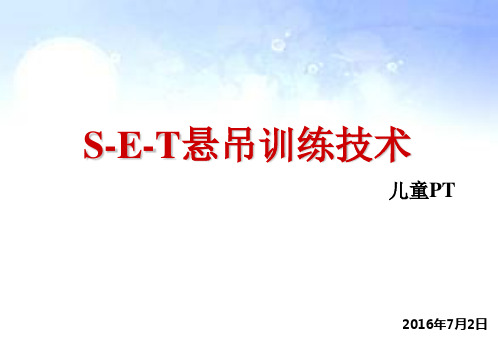 S-E-T悬吊训练技术