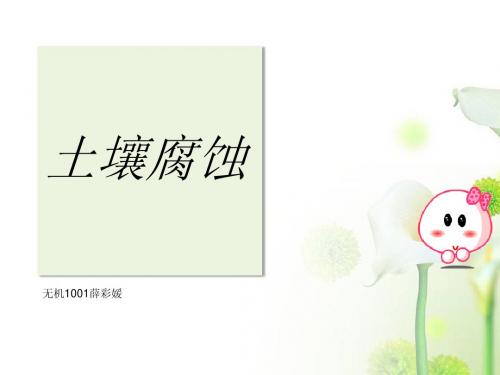 土壤腐蚀