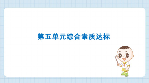 2024年北师大版六年级上册数学第五单元综合素质达标试卷及答案