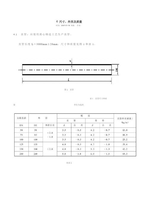 排水管件尺寸