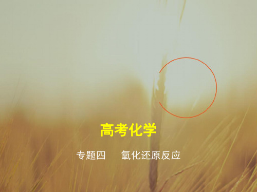 最新-五年高考三年模拟2021届高三化学新课标一轮复习课件：专题四 氧化还原反应 精品
